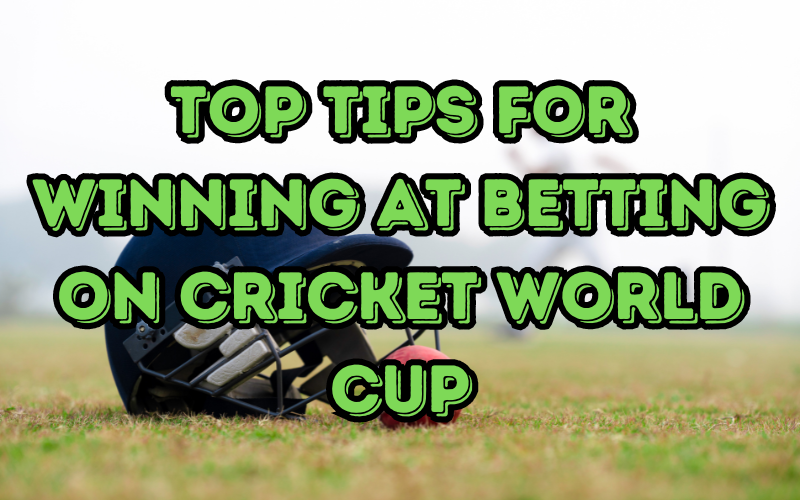 betting on cricket world cup